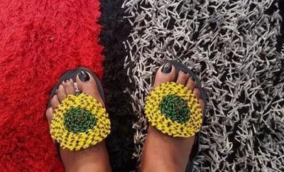 Massai Beaded Sandals
