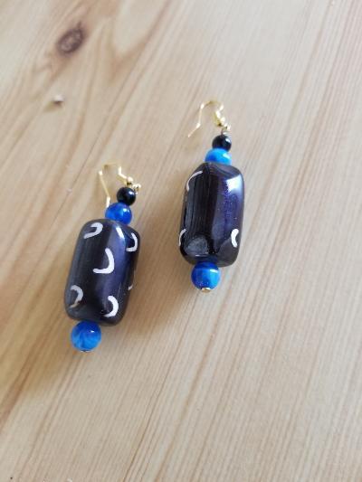 Resin Ethnic Earrings