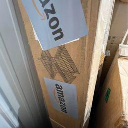 DHP Full over Full Kids Metal Bunk Bed in Silver