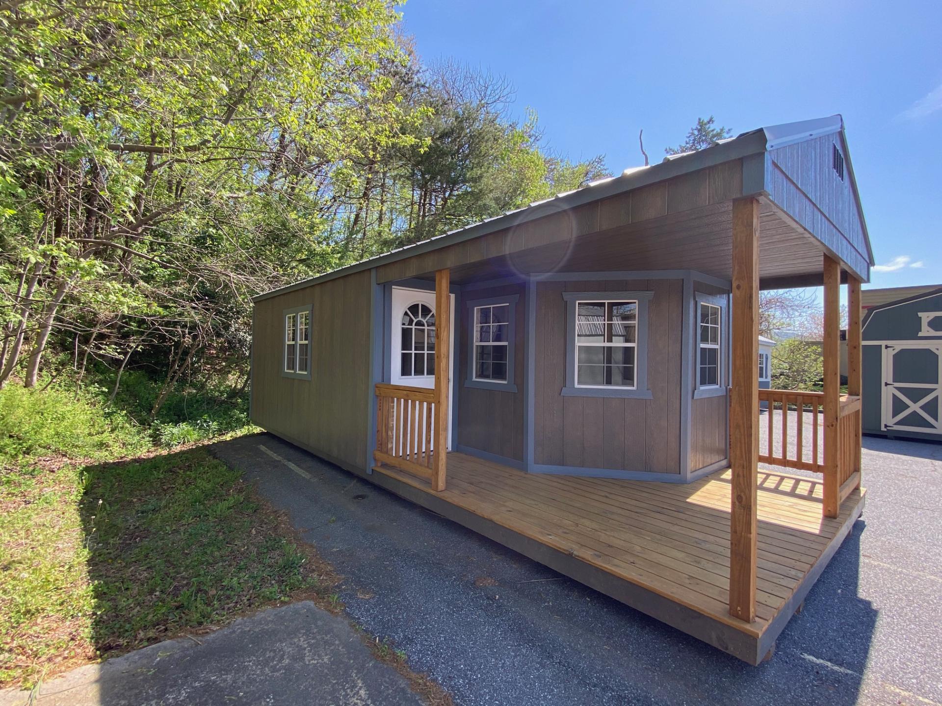 MORGANTON: 12x28 Utility with porch package