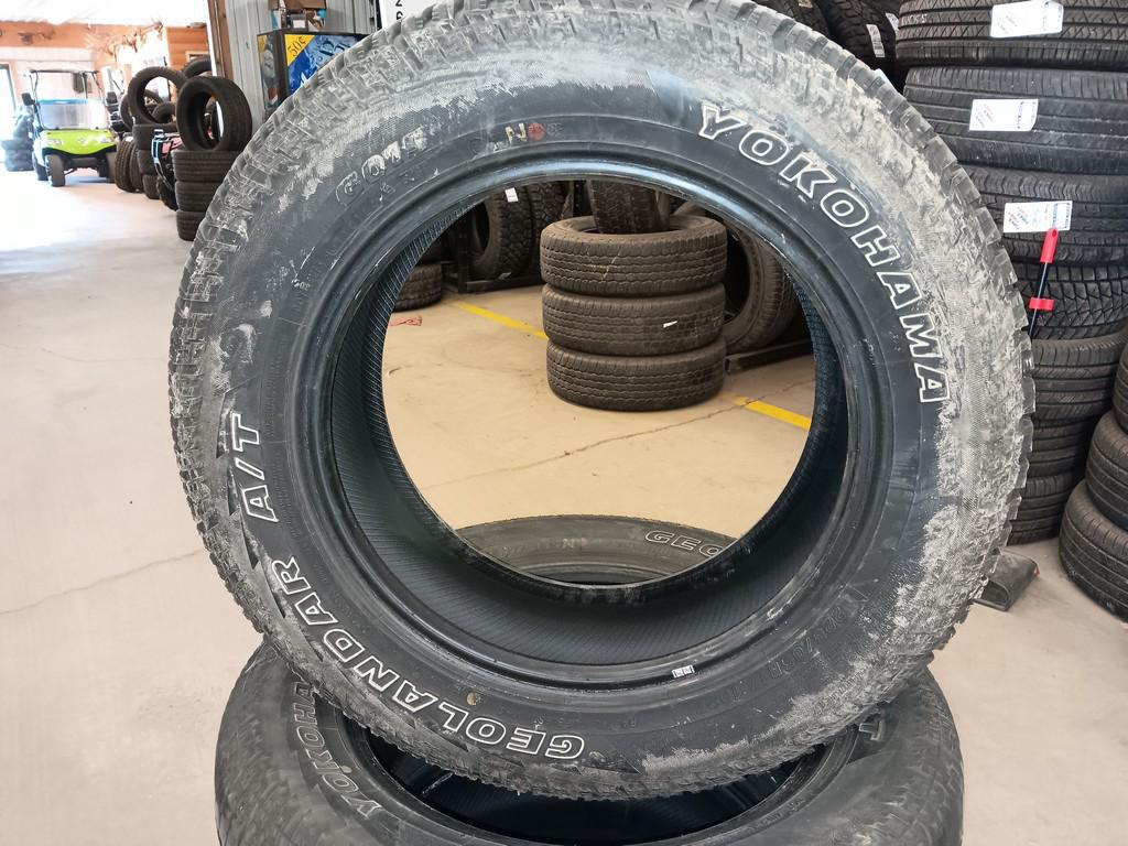 225/65R17 Yokohama Geolandar A/T Tires Set of 4