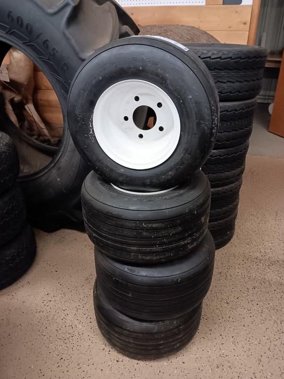 18X8.50X8 Cheng Shin Tires with Rims Set of 4