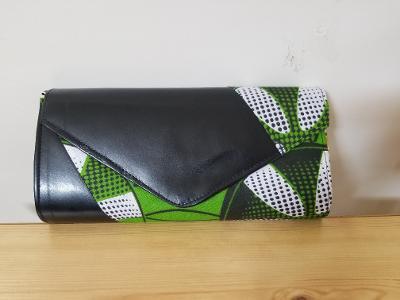 African Print Handmade Clutch