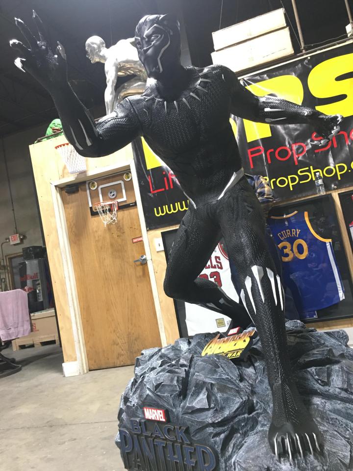 Life Size Marvel Black Panther