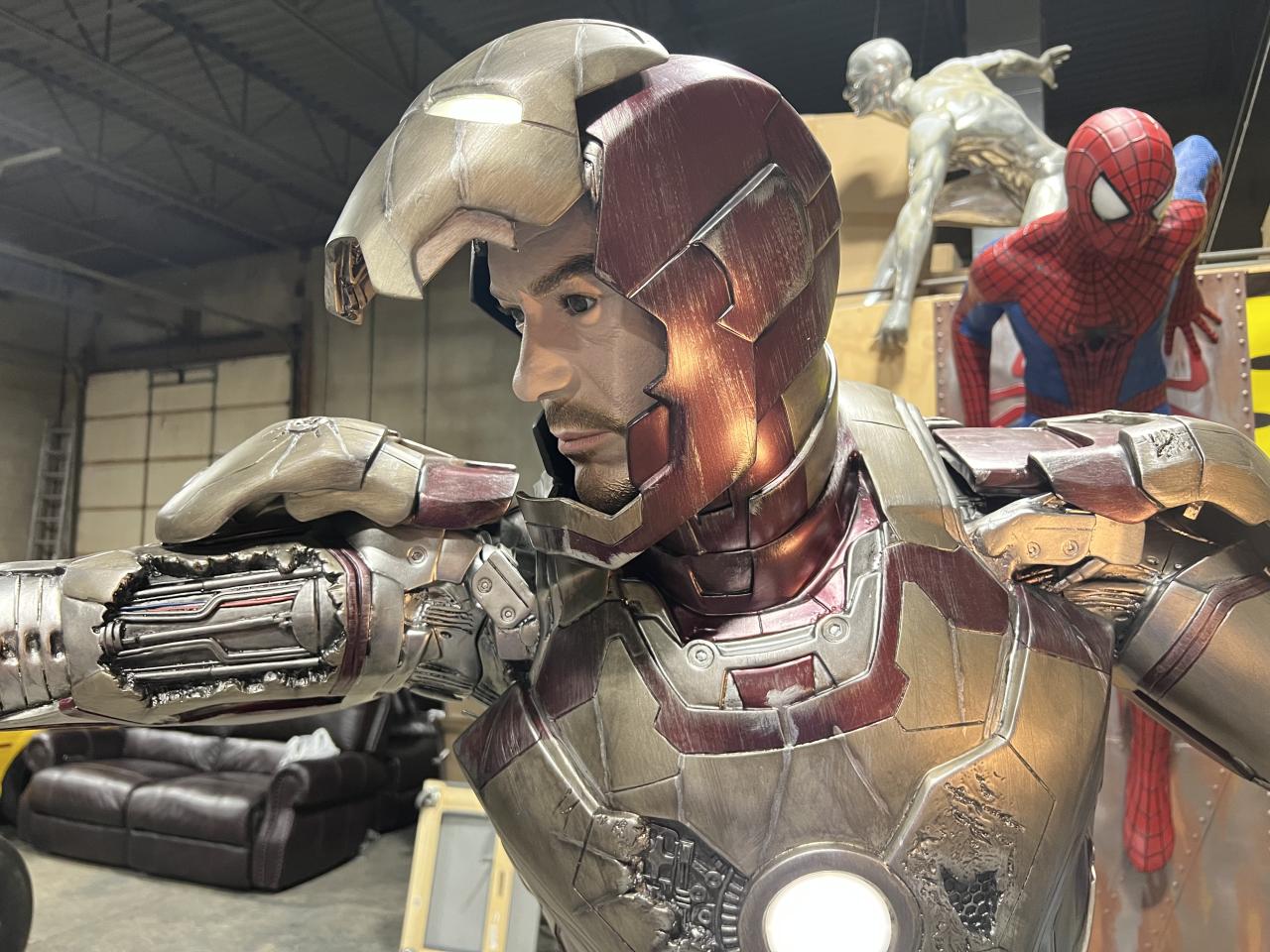 Marvel Ironman 3 Battlefield Edition with LED Lights