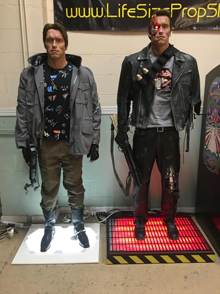 T2 Terminator Battle Damaged Arnold Schwarzenegger