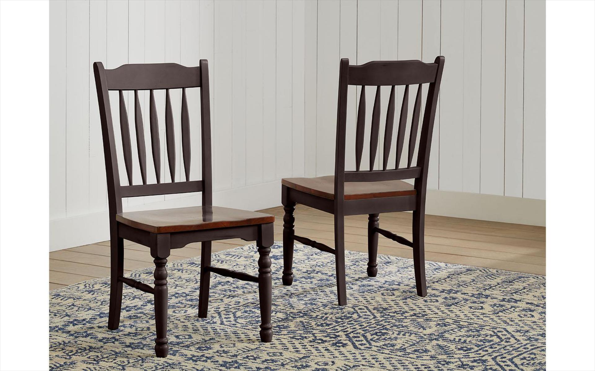 SLAT BACK SIDE CHAIR