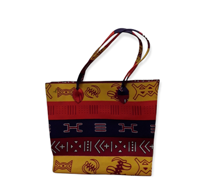 Ankara African Print Fabric Bag