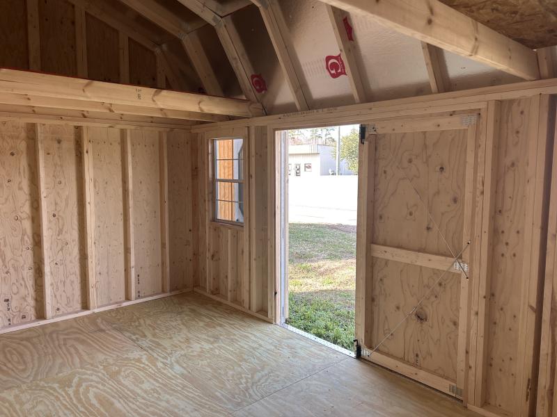 10x16 SIDE LOFTED BARN