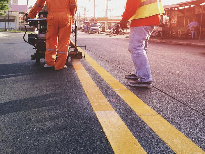 Line Striping, Pavement Markings, and Stencling