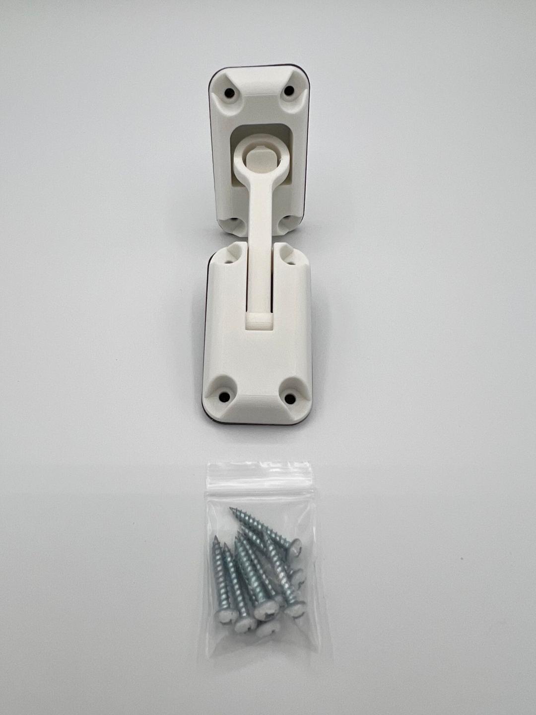 Ring Latch 3" White
