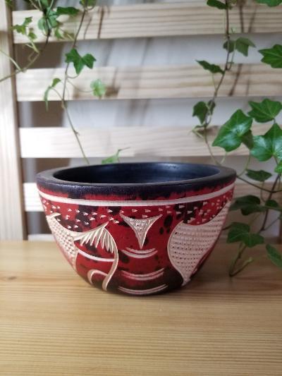 African Accent Hand Crafted Bowl