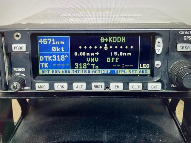 King KLN 94 Color, Moving Map, GPS. Used.