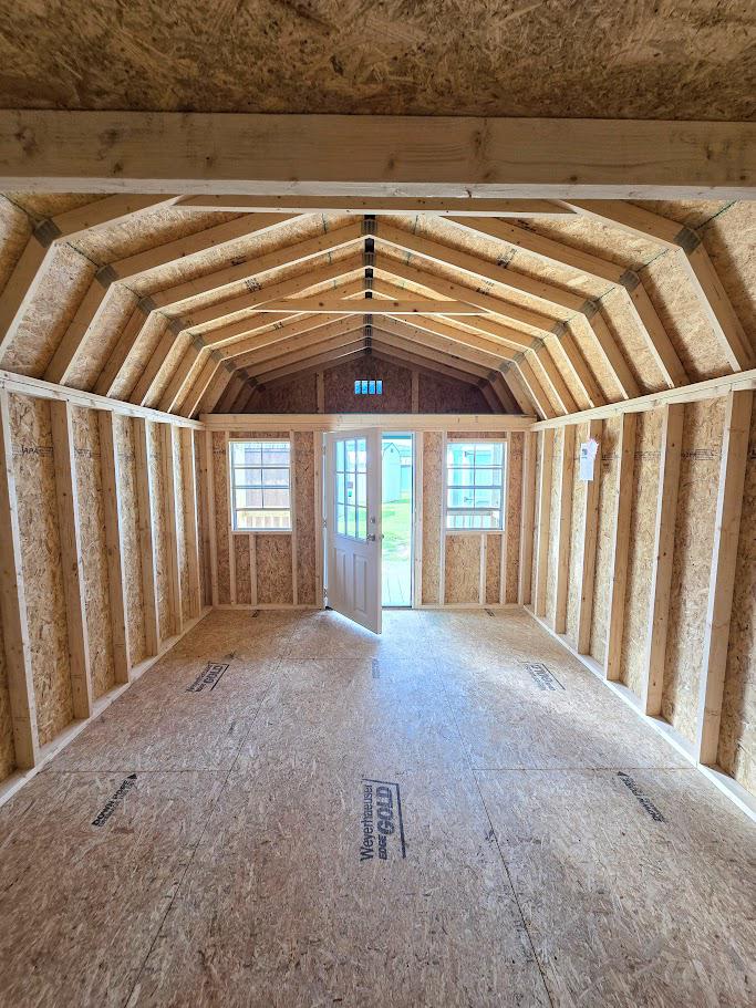 $318 Down & $318/Mo RTO! 12x20 LOFTED PORCH BARN - $893 OFF! ONLY $8,046+tax - NO CREDIT CHECK - EVERYONE APPROVED!