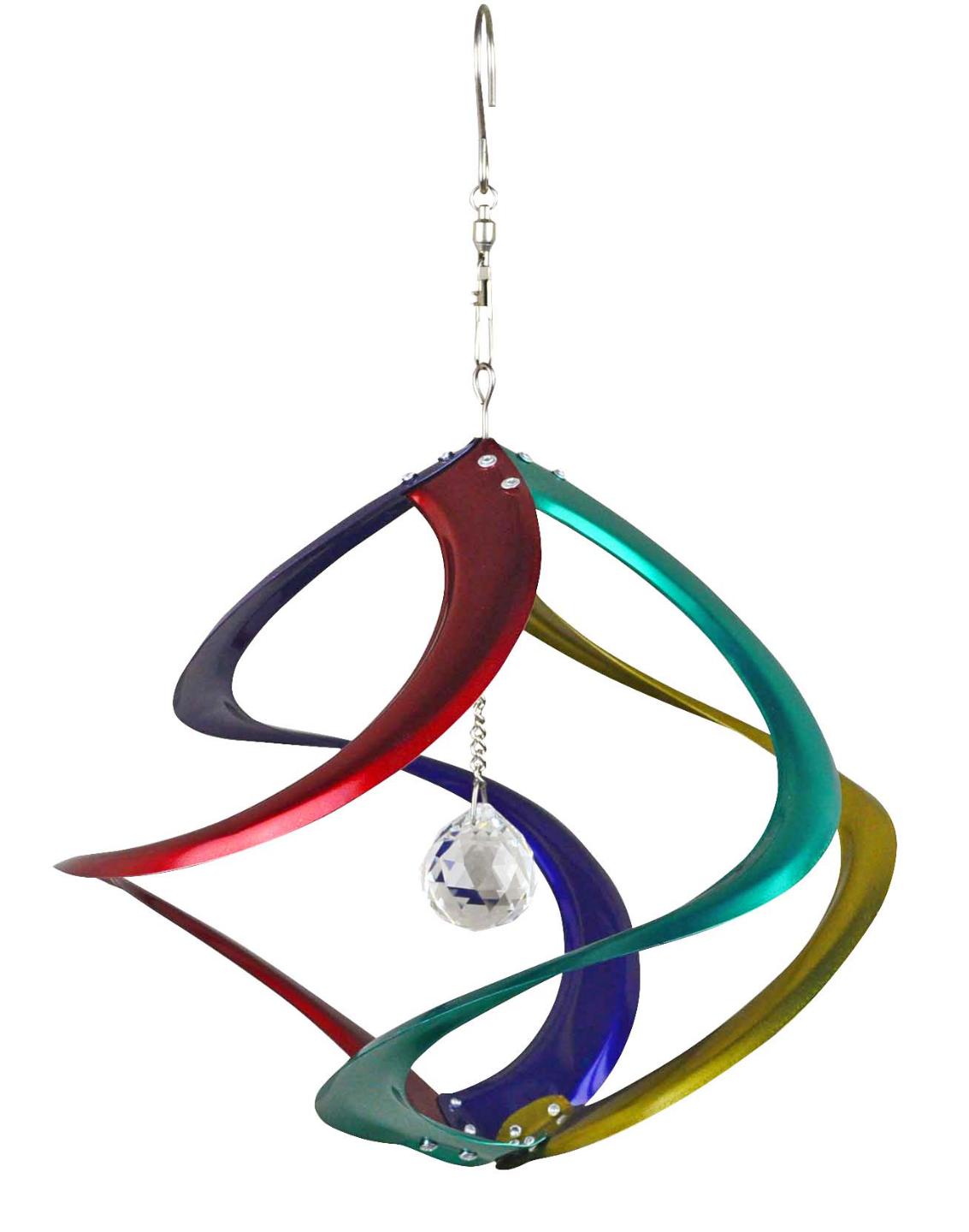 Cosmix Spinner 4-Color Crystal 11"
