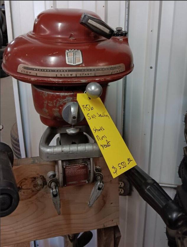 1956 5 HP Sea King Outboard Motor - Lot # B1107