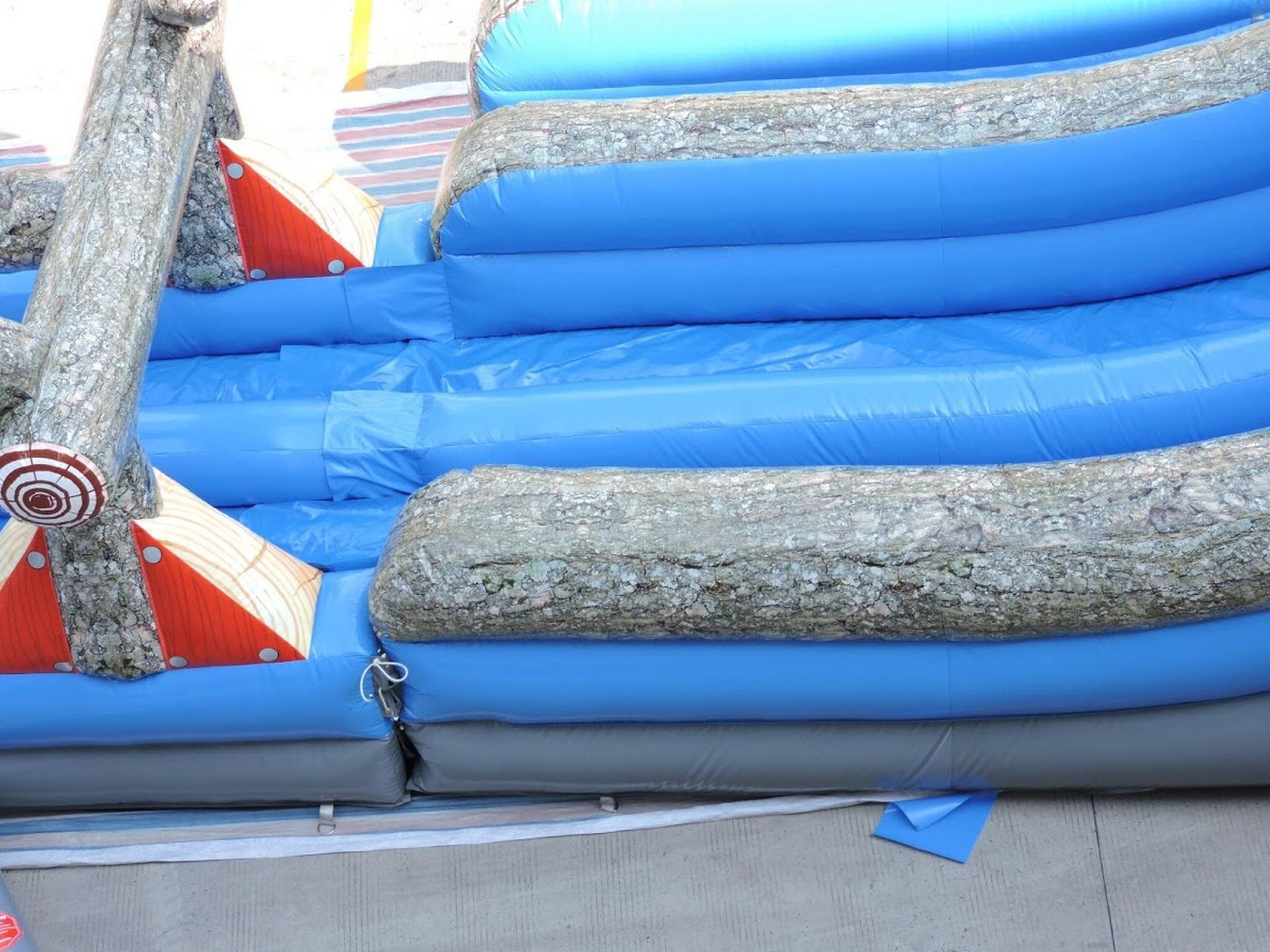 22' Mountain Dual Lane Water Slide