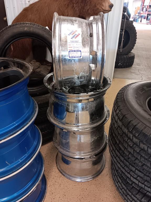 Set of 4 Chevrolet 8-Lug 16” ATX Series X Rims