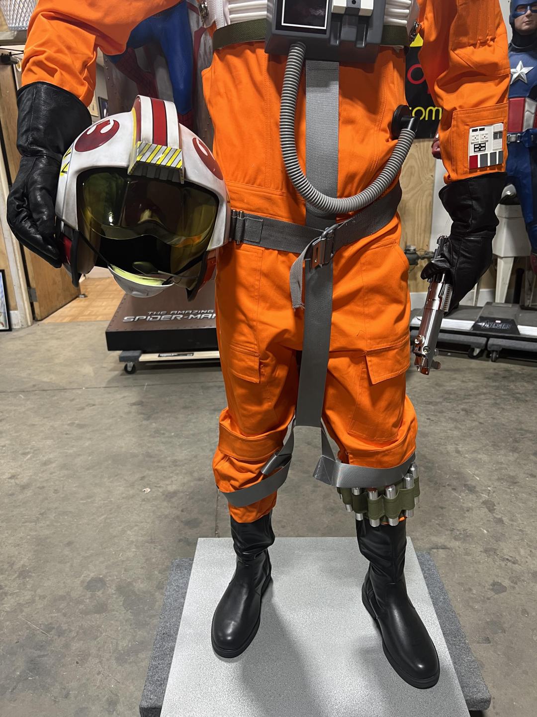 Life Size Star Wars Luke Skywalker X-Wing Fighter Pilot