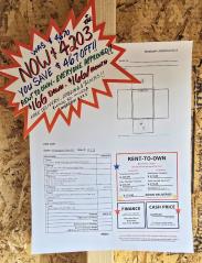 SAVE $467 OFF! - 10x12 LOFTED BARN! -$4,203 OR $166 DOWN & $166/MO - NO CREDIT CHECK - FREE DELIVERY (50 miles)