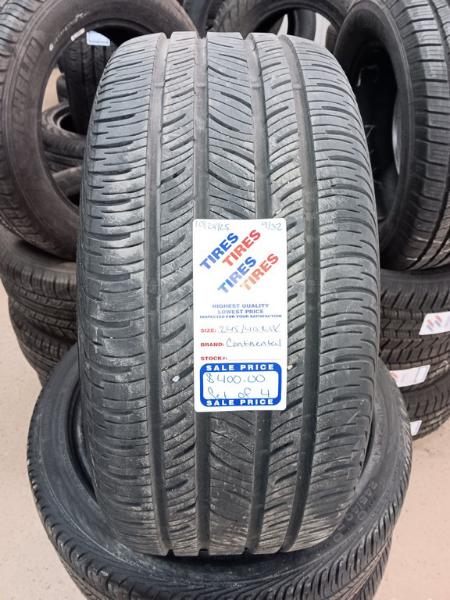 245/40R18 Continental Contiprocontact Tires Set of 4