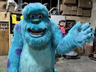 Life Size Monsters Inc Sulley, Mike and Boo