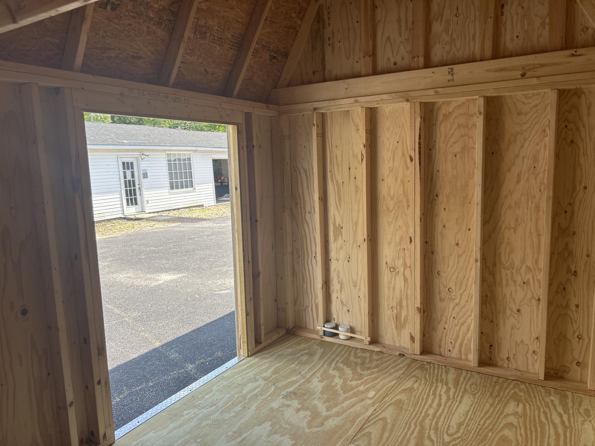08x12 SIDE LOFTED BARN
