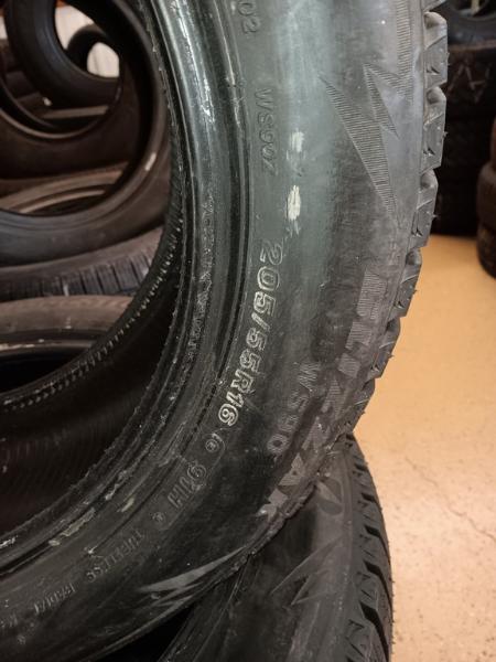 205/55R16 Bridgestone Blizzak WS90 Tires Set of 4