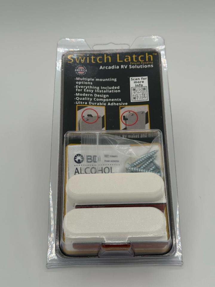 Switch Latch White 2 Pack