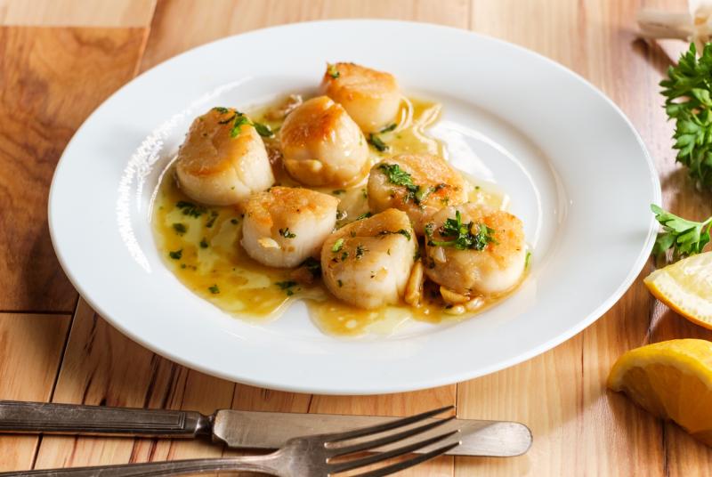 Lemon Butter Scallops