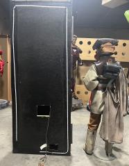 Star Wars Return of the Jedi Princess Leia Boushh and Han Solo In Carbonite
