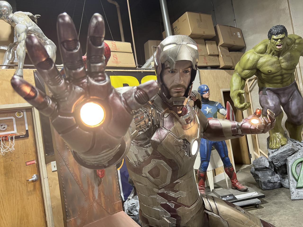 Marvel Ironman 3 Battlefield Edition with LED Lights
