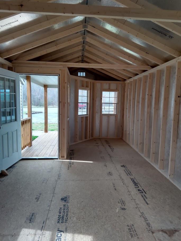 Marion - 12x28 CABIN with a Deluxe Porch!