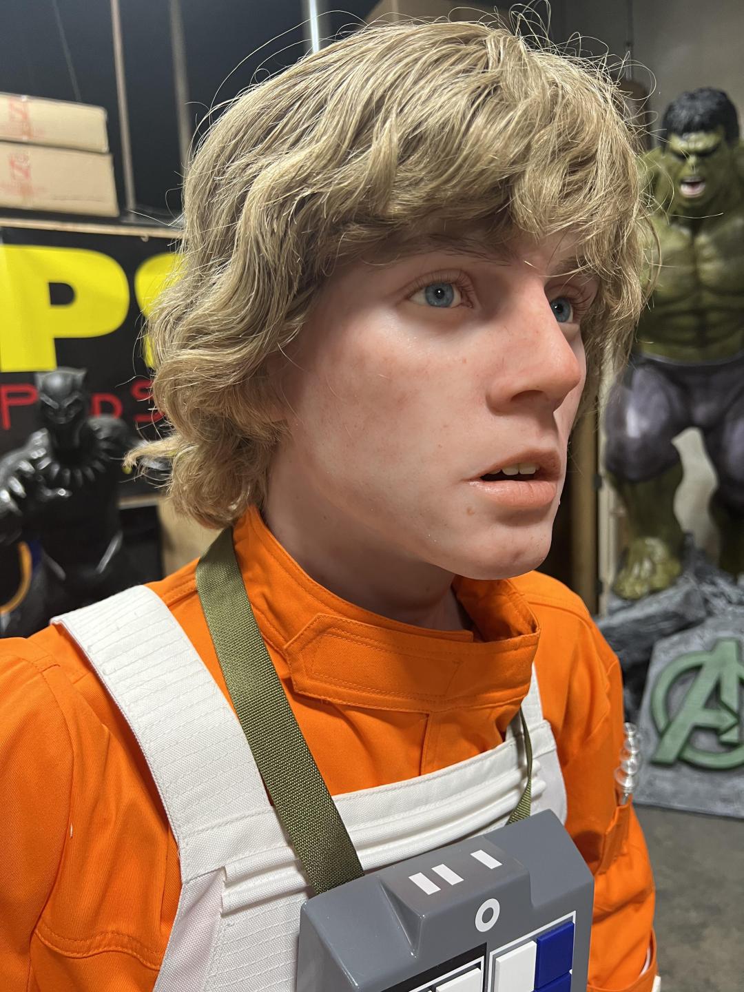 Life Size Star Wars Luke Skywalker X-Wing Fighter Pilot