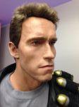 Life Size Terminator Arnold with Working Mini Gun