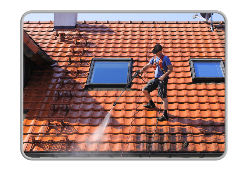 Soft Wash Roof Cleaning