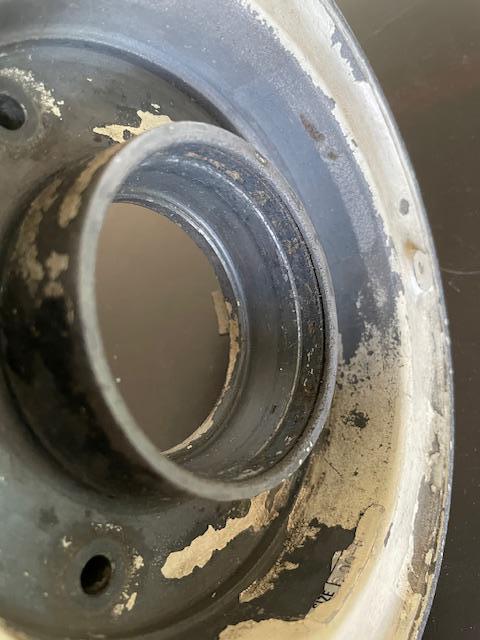 Cleveland 40-77 Nose Wheel Outer Wheel Half. 5.00 X 5. Used.