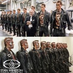 Battle Damaged T2 Terminator Arnold Schwarzenegger
