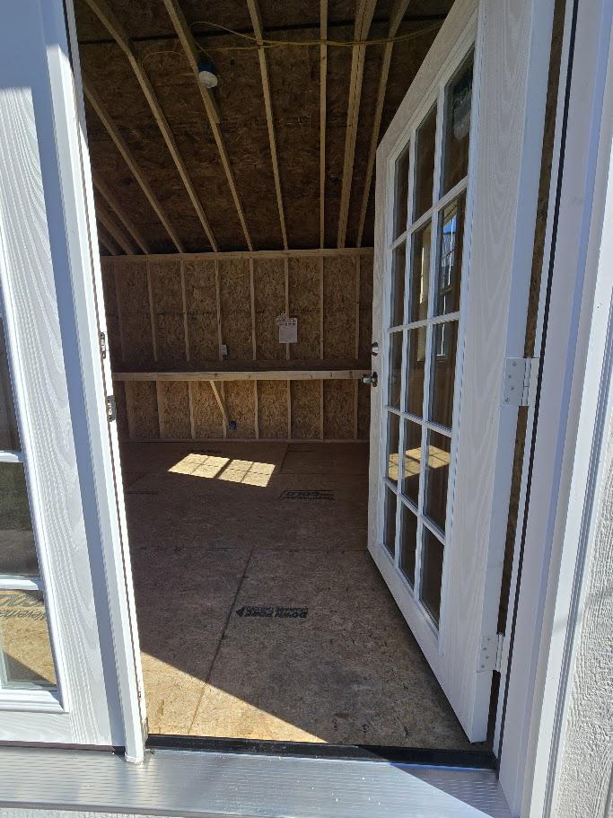 12X12 BLDG W/ELECTRICAL - TALL WALL & DORMER $7,375 - $291/MO - NO CREDIT CHECK - EVERYONE APPROVED - FREE DELIVERY & BLOCKS (50mi)
