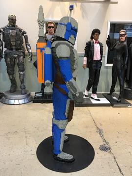Life Size LEGO Star Wars Jango Fett