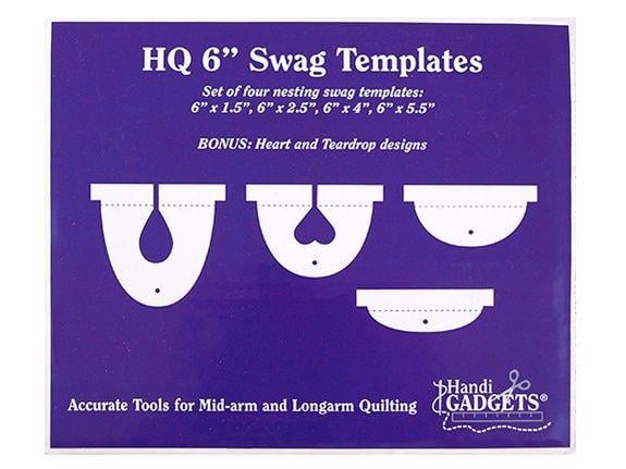 Ruler Set - 6" Swags