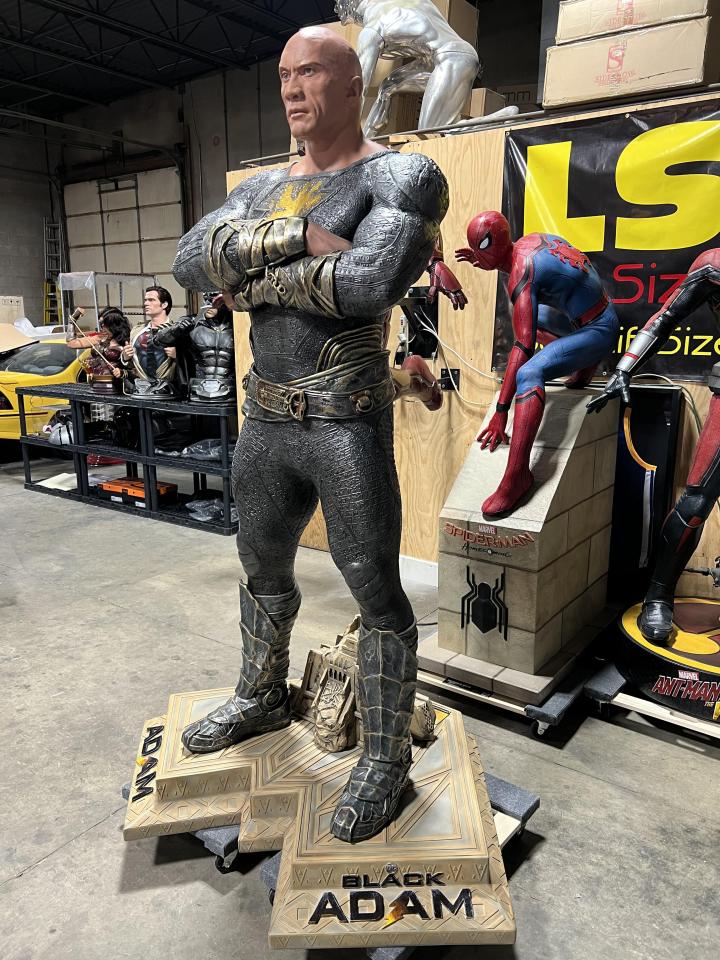 Life Size Black Adam Duane The Rock Johnson