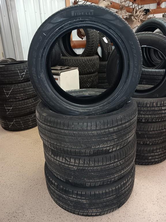 275/50R22 Pirelli Scorpion AS Plus 3 Tires Set of 4
