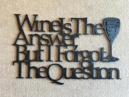 Wine Is The Answer But I Forgot The Question