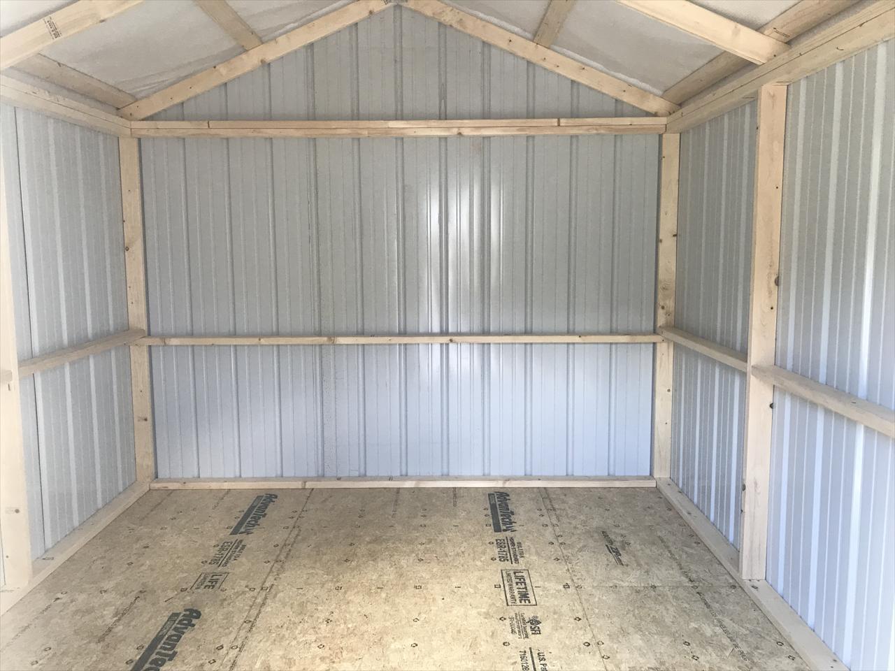 Metal 10x12 value series utility shed