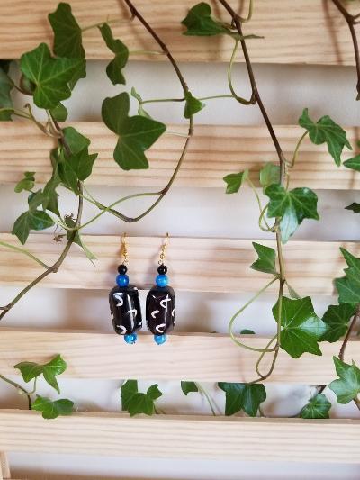 Resin Ethnic Earrings