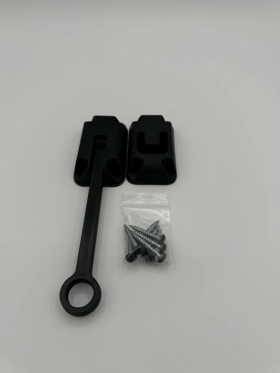 Ring Latch 5" Black