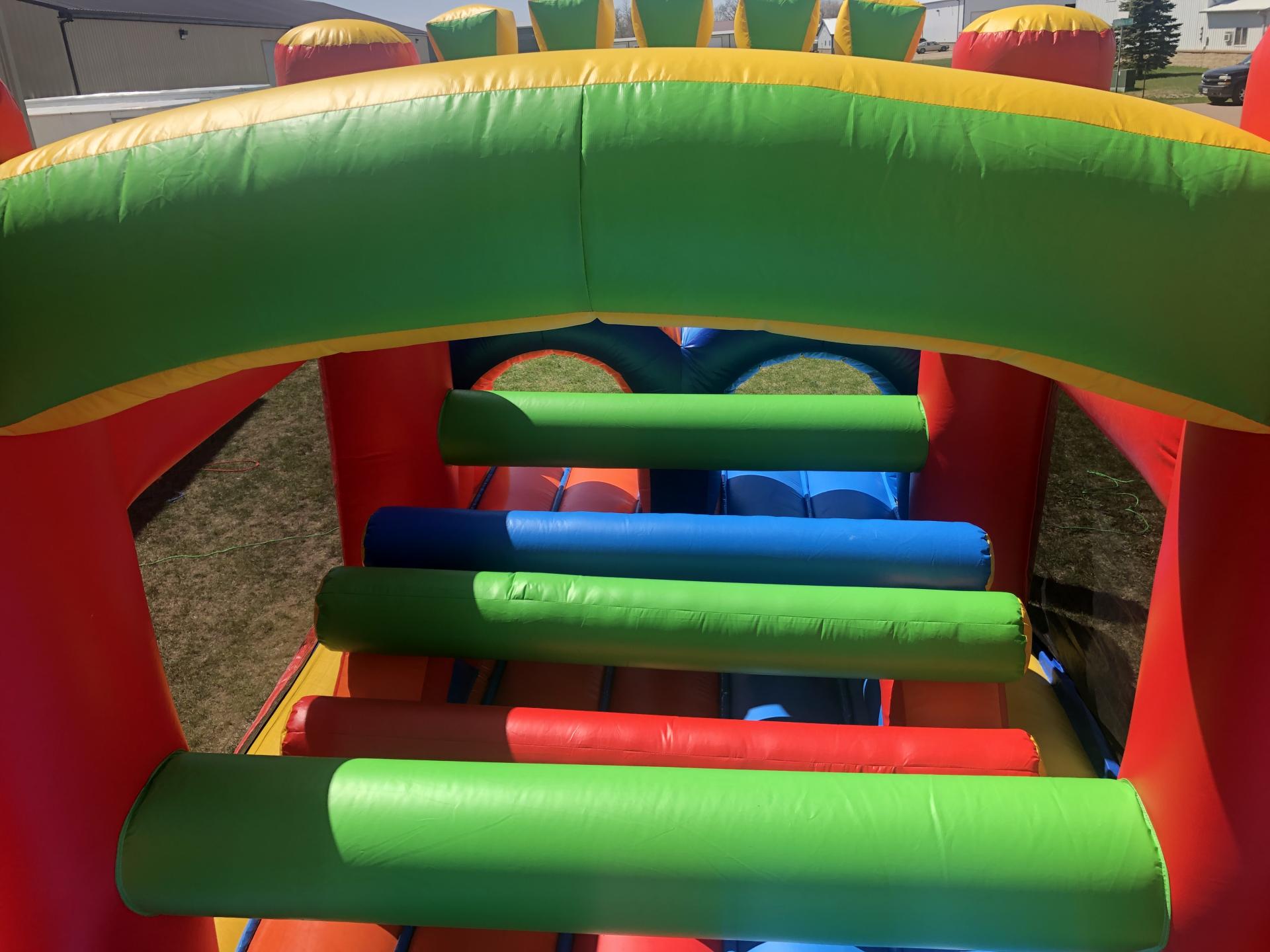 Rainbow Rush Obstacle Course