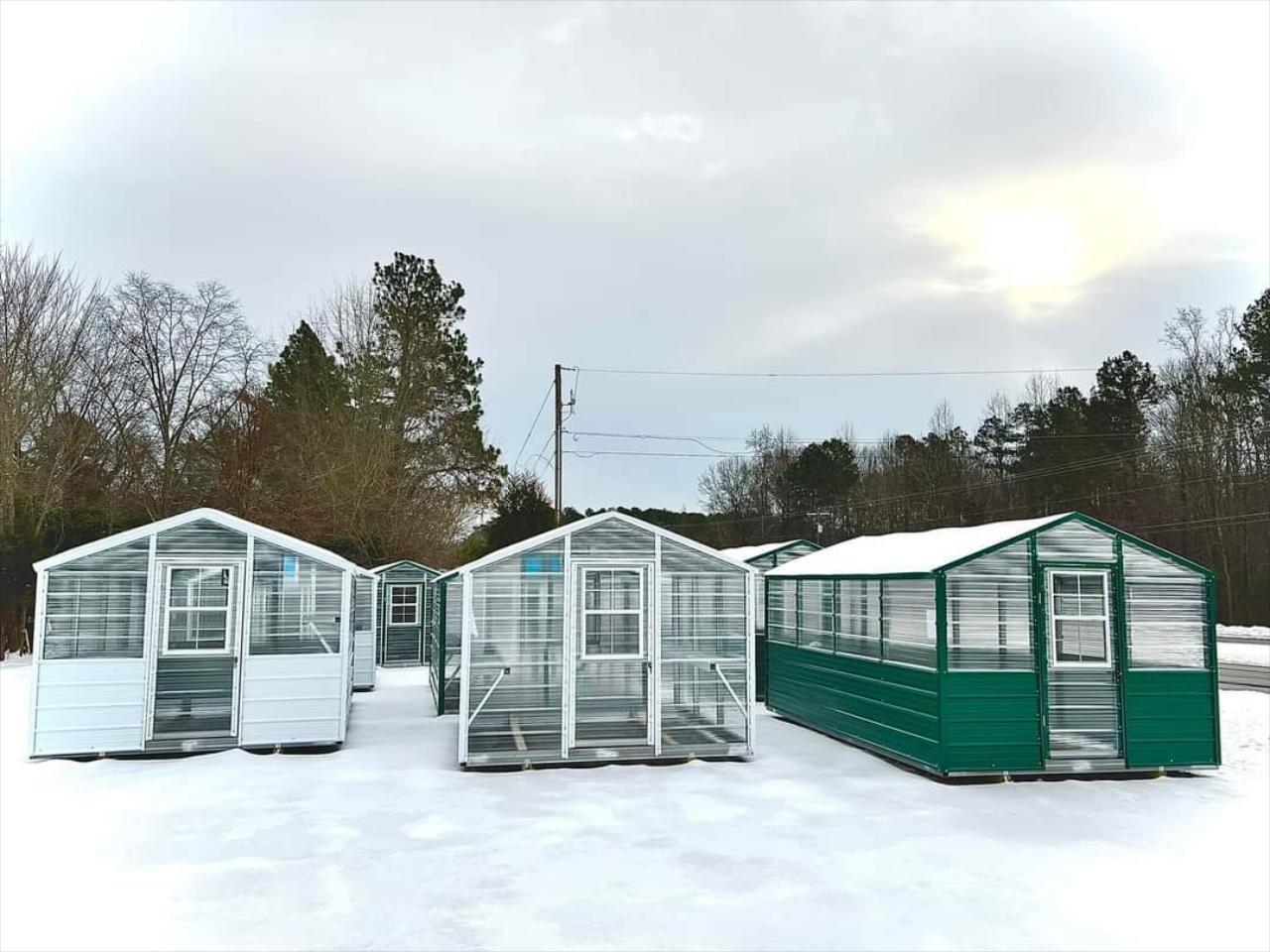 GREENHOUSES!! OPTIONS, FEATURES, AND UPGRAGES!! Extend your gardening season today!