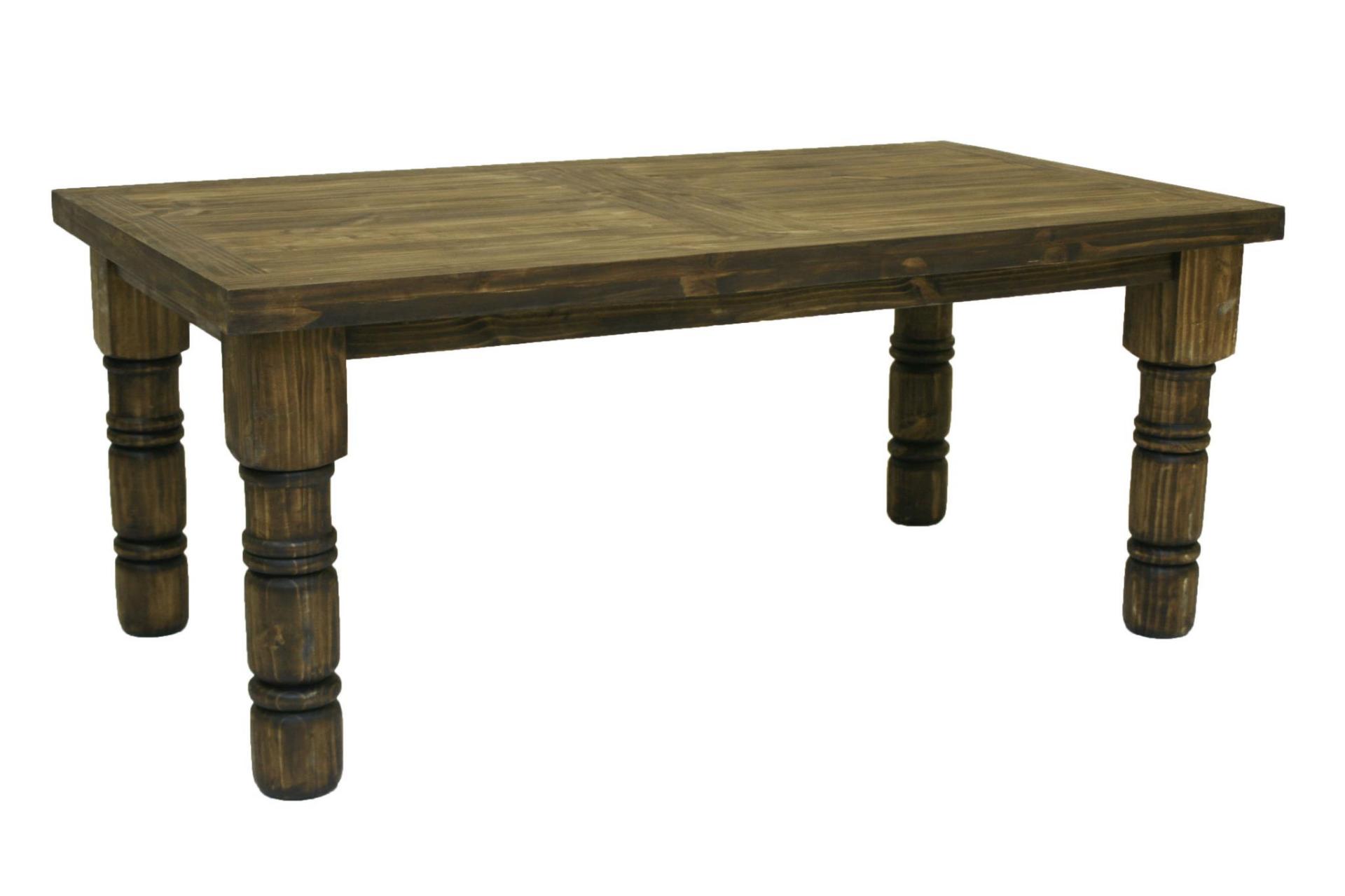 Rustic 6" Table w/ 4 Chairs and bench
